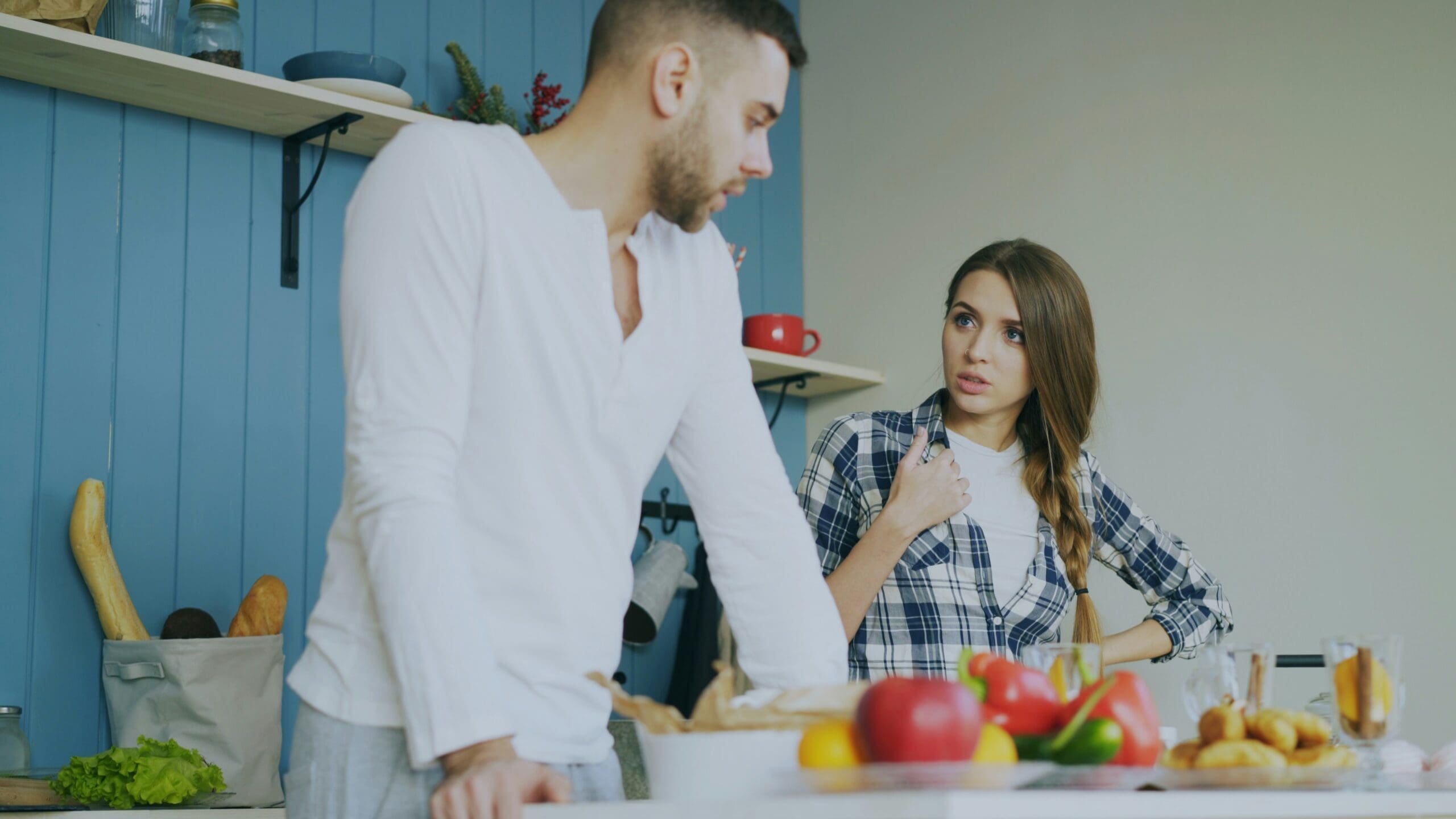 arguing couple